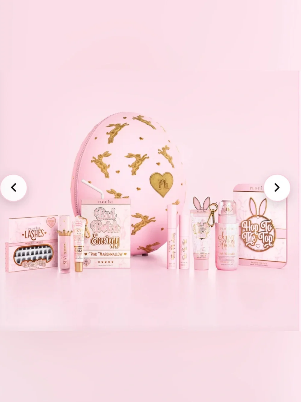 New P.Louise Easter Egg Pink Marshmallow